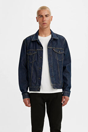 Levi's Erkek Rockridge Trucker İndigo Kot Ceket - 72334-0557