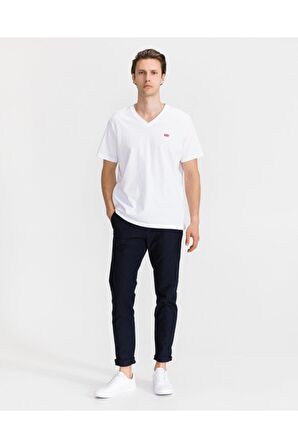 Levi's Erkek Original Housemark T-shirt Beyaz A2084-0000