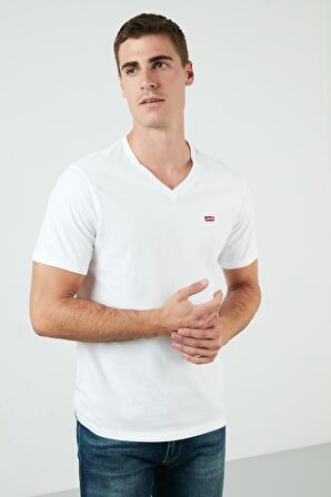 Levis Erkek Tişört Original Housemark V Neck A2084-0000