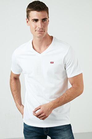 Levis Erkek Tişört Original Housemark V Neck A2084-0000