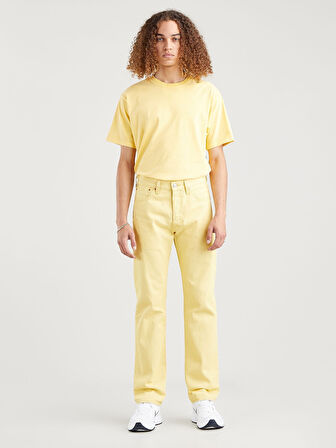 501 ERKEK SARI JEAN PANTOLON 00501-3296