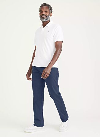 Dockers Straight Mavi Erkek Smart 360 Flex Ultimate Chino Pantolon 84467-0077