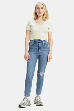 Levi's Kadın Yüksek Bel Mile High Skinny Jeans Kot Pantolon - 22791-0230