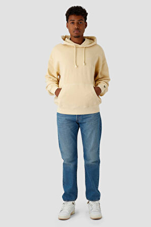 Red Tab Sweats Hoodıe Yellow Plum Fp S