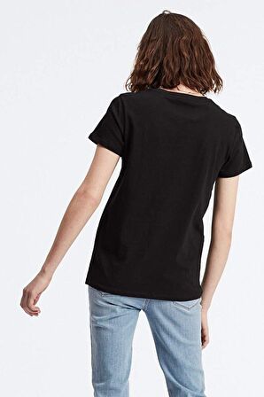 Levi's Kadın Siyah The Perfect Arma T-shirt A4917-0000