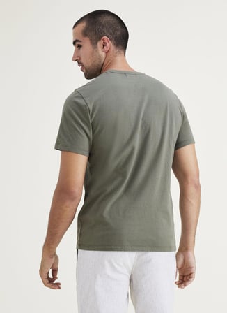 Dockers Bisiklet Yaka Lacivert Erkek T-Shirt A1103-0173