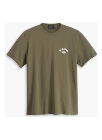 Dockers Bisiklet Yaka Lacivert Erkek T-Shirt A1103-0173