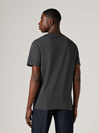 ERKEK BİSİKLET YAKA ANTRASİT T-SHİRT TİŞÖRT 22491-1291