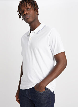 Dockers Beyaz Erkek Polo T-Shirt A3027-0006