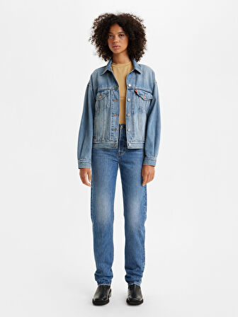 501 81 BLUE BEAUTY KADIN JEAN PANTOLON