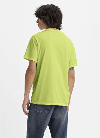 Levis Bisiklet Yaka Baskılı Yeşil Erkek T-Shirt A2823-0194 GRAPHIC CREWNECK TEE