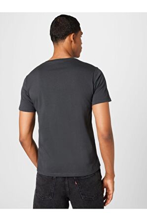 Levis Bisiklet Yaka Regular Fit Kısa Kollu Antrasit Erkek T-Shirt A2823