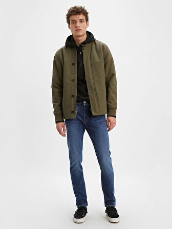 LSE 512 SLIM TAPER ERKEK MAVİ JEAN PANTOLON A2087-0009