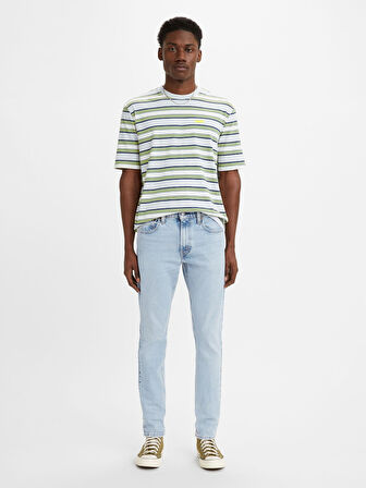 LSE 512 SLIM TAPER ERKEK MAVİ JEAN PANTOLON A2087-0012