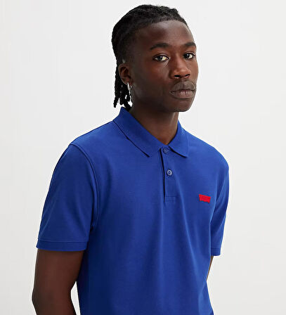 Levi's Erkek Polo Yaka Lacivert T-shirt - A4842-0021