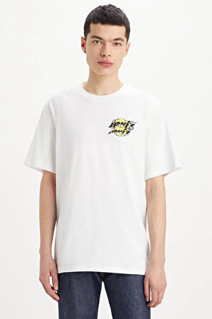 Levi's Erkek Beyaz T-shirt - A2082-0124