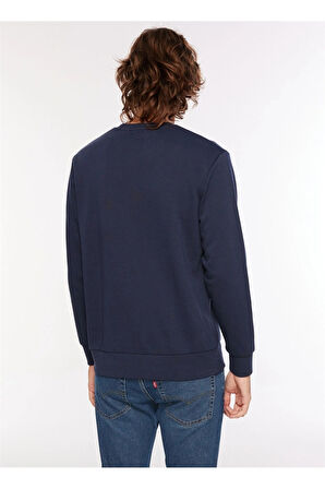 Levi's Erkek Bisiklet Yaka Mavi Sweatshırt - A2824-0006