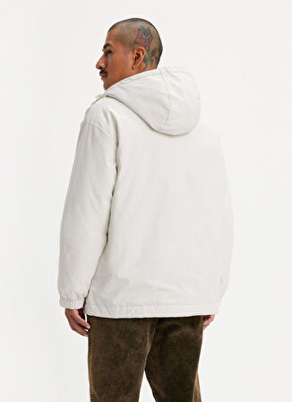 Levis Normal Beyaz Erkek Ceket A7261-0001_TAMALPAIS HOODED JACKET