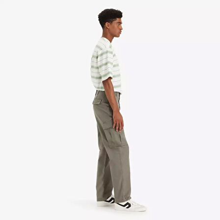 Levi's Erkek Straight Fit Haki Kargo Pantolon - A7364-0002