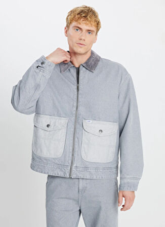 Lee Regular Fit Gri Erkek Ceket LR26208890891 Gri Ceket