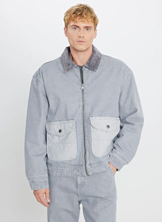 Lee Regular Fit Gri Erkek Ceket LR26208890891 Gri Ceket