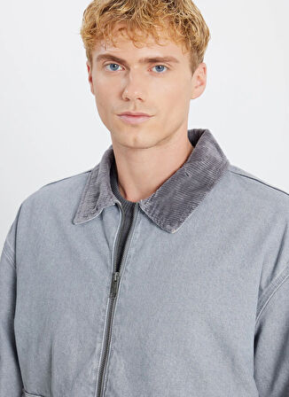 Lee Regular Fit Gri Erkek Ceket LR26208890891 Gri Ceket