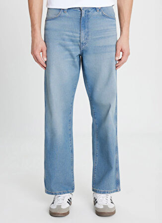 Wrangler Normal Bel Oversize Mavi Erkek Denim Pantolon W179201512588 Mavi Denim Pantolon