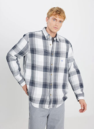 Lee Relaxed Lacivert Erkek Ceket LM72210351914 Lacivert Ceket