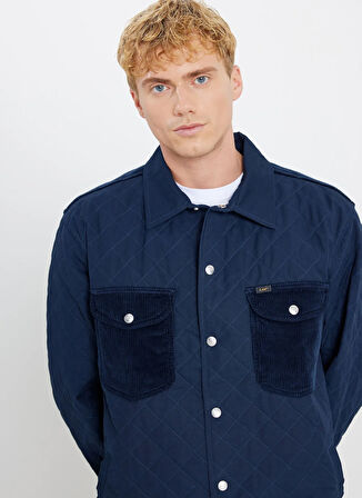 Lee Regular Fit Lacivert Erkek Ceket LR36200790607 Lacivert Ceket