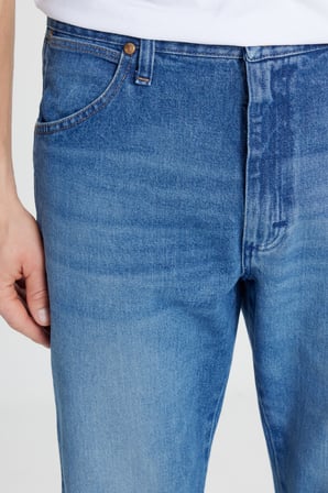 %100 Pamuk Bootcut Fit Cepli Jean Kot Denim Pantolon