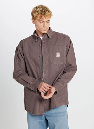 Wrangler Oversize Kahve Erkek Ceket W58520891960P Kahverengi Ceket