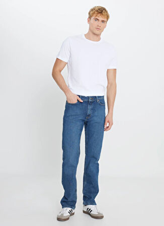 Lee Düşük Bel Loose Fit Mavi Erkek Denim Pantolon L78OA5472086 Mavi Denim Pantolon