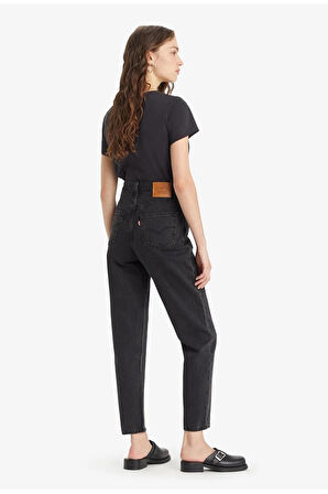 Levi's Kadın Siyah Yüksek Bel 80's Mom Jeans Kot Pantolon - A9385-0000