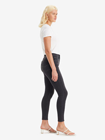 721 HIGH RISE SKINNY KADIN SİYAH JEAN PANTOLON A9360-0002