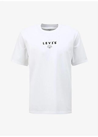 Levis Bisiklet Yaka Regular Fit Beyaz Erkek T-Shirt A2082-0154
