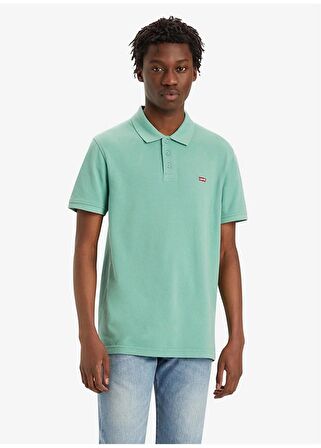 Levis Polo Yaka Düz Kısa Kollu Yeşil Erkek T-Shirt A2085-0002
