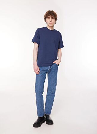 Levis Bisiklet Yaka Düz Mavi Erkek T-Shirt A9437-0001_CLASSIC RELAXED TEE NAVA