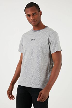 Levis O Yaka Relaxed Fit Gri Erkek T-Shirt A7772-0002