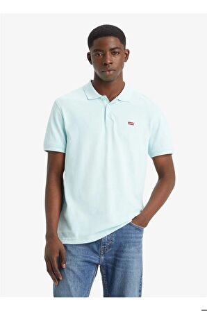 Levi's Classic Düz Mavi Erkek Polo Yaka T-Shirt - A2085-0003