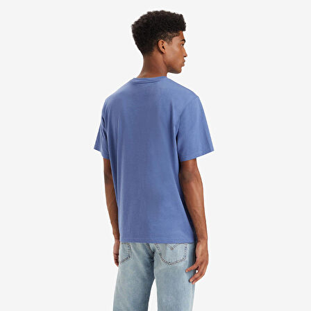 Levis Bisiklet Yaka Relaxed Fit Kısa Kollu Mavi Erkek T-Shirt A2082-0149