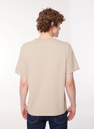 Levis Bisiklet Yaka Düz Bej Erkek T-Shirt A9437-0002_CLASSIC RELAXED TEE SILT