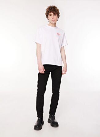 Levis Bisiklet Yaka Baskılı Beyaz Erkek T-Shirt A9440-0000_VINTAGE FIT GRAPHIC TEE