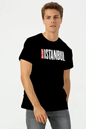 Levi's Erkek İstanbul Bisiklet Yaka Pamuklu T-shirt - A7747-0001