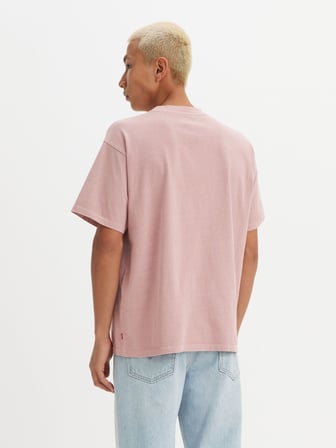 RED TAB VINTAGE ERKEK PEMBE T-SHİRT A0637-0104