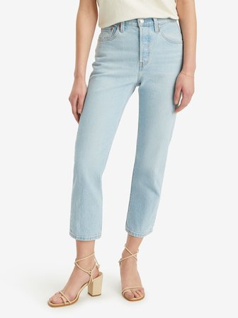 501® CROP WOW ME OVER KADIN MAVİ JEAN KOT PANTOLON 36200-0326