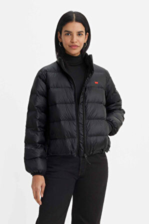 Levi's Kadın Kuş Tüyü Puffer Jacket Siyah Şişme Mont - A8320-0000