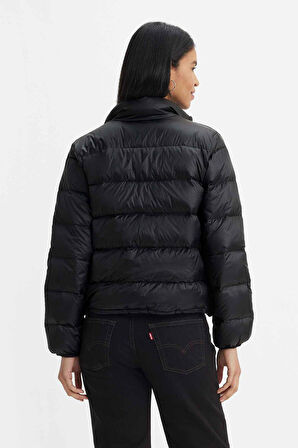 Levi's Kadın Kuş Tüyü Puffer Jacket Siyah Şişme Mont - A8320-0000