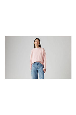 Levi's Kadın Bisiklet Yaka Pembe Sweatshirt - A5942-0028