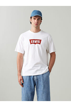 Levi's Erkek Vintage Graphic Logo Beyaz T-Shirt - 000RY-0000