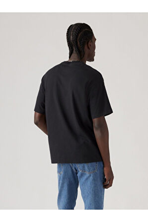 Levi's Erkek Vintage Graphic Siyah T-shirt - 000RY-0002